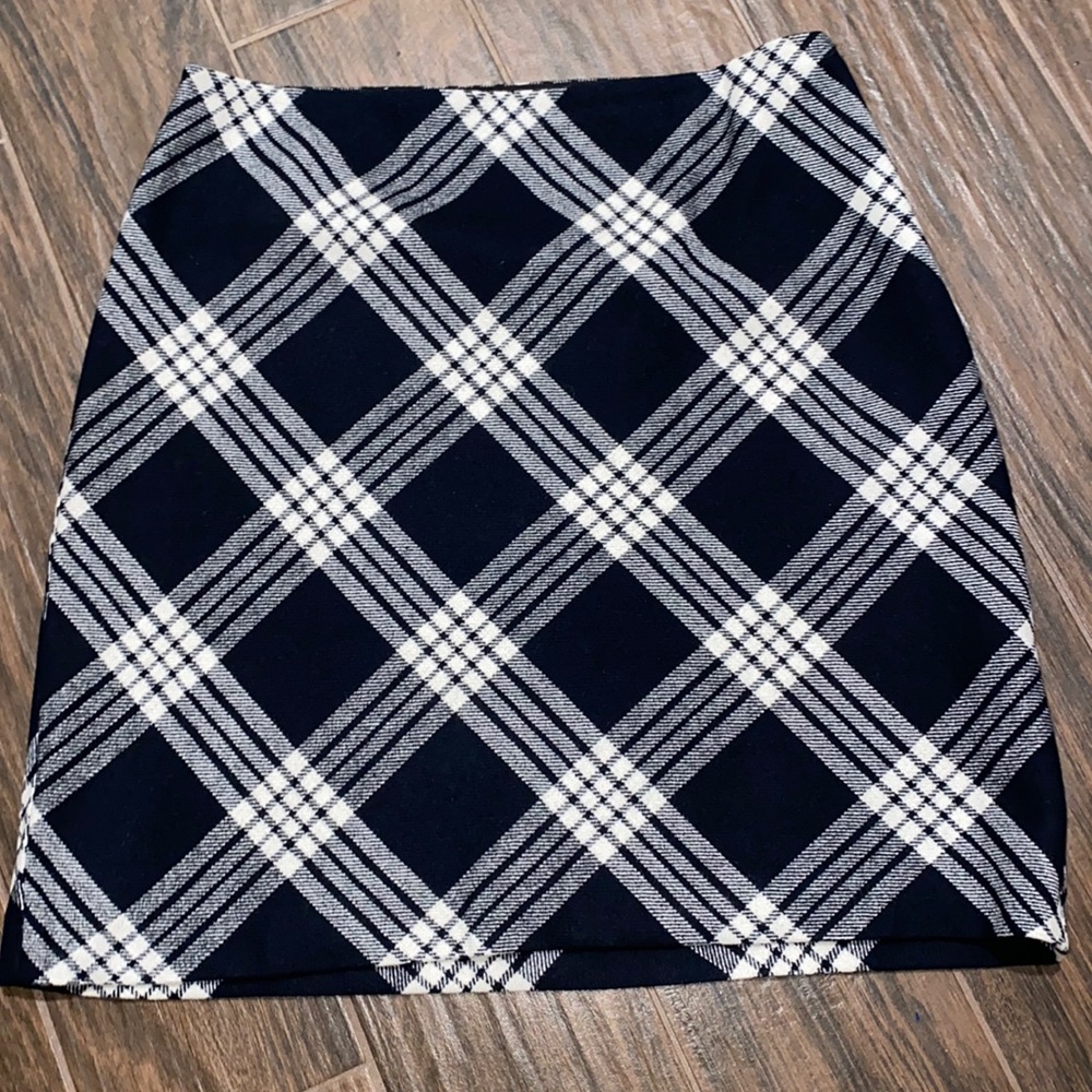Talbots patterned skirt